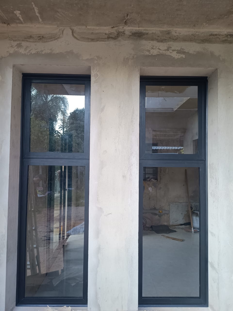Janela maxim-ar com vidro fixo Vaz Glass